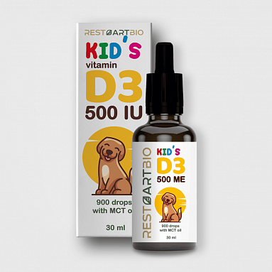 Детский D3 500 МЕ, 30 мл